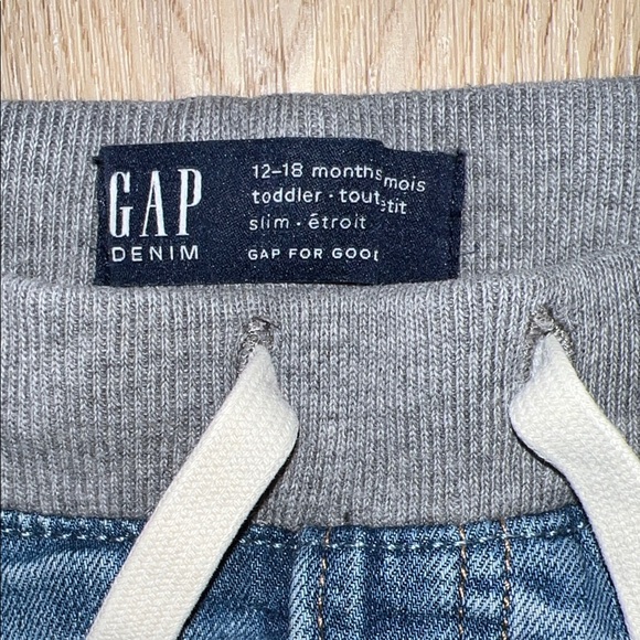 GAP Kids Light Blue Distressed Jeans - Picture 2 of 12